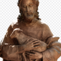 image of Jesus carrying a sheep