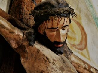 This is the image of Jesus on the cross