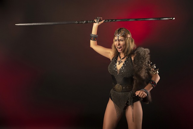 image of a woman warrior