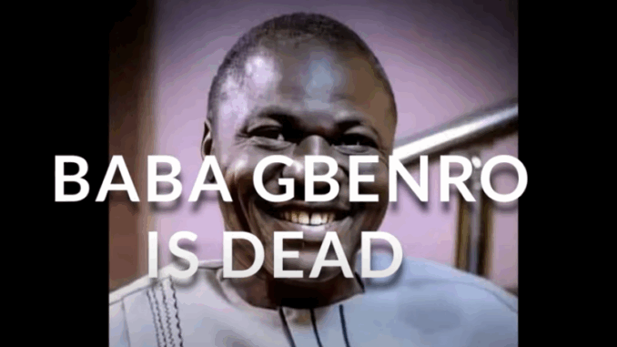 baba gbenro Mount zion abejoye