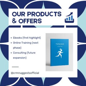 CRMNuggets Our Product and Offer